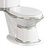 Corner Elongated Two Piece Dual Flush Bathroom Toilet - Thumbnail 2