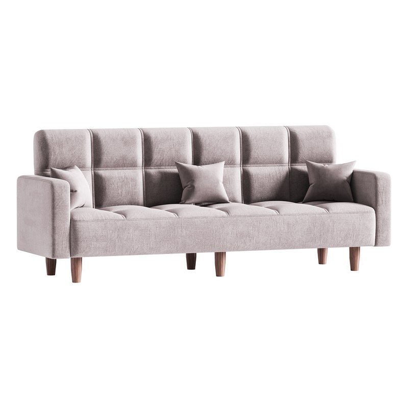 Modern 4-Seat Convertible Sofa - Image 2