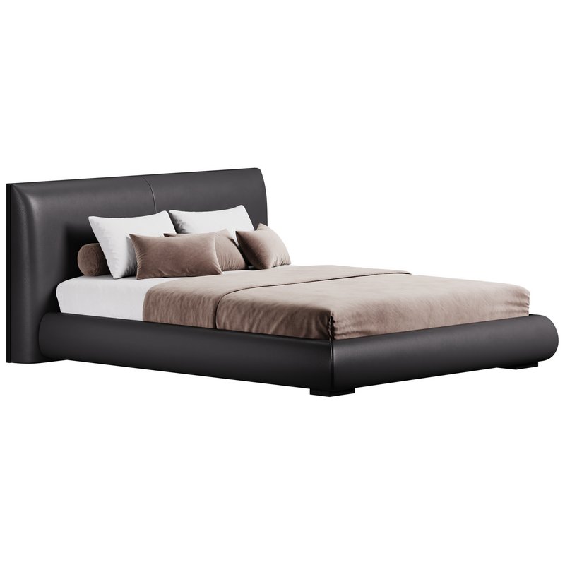 Bed Mid-Century Modern - Image 1