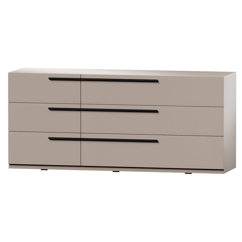 Kimball Chest of Drawers-3 White Wood Latte - Image 2
