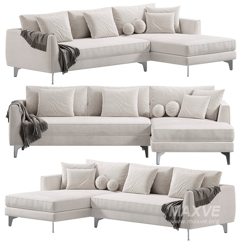Meridiani Louis Up Sofa - Image 4