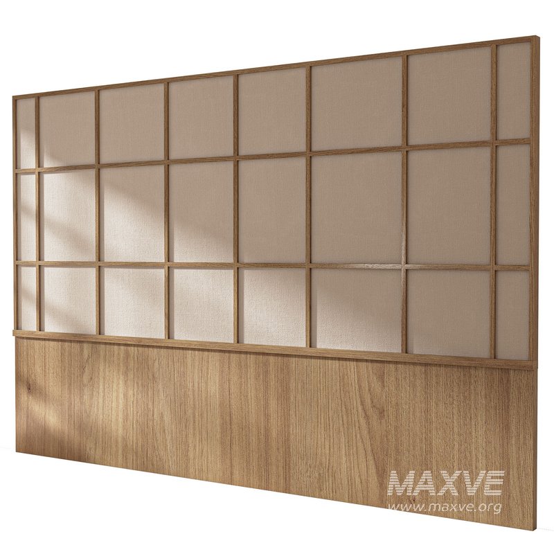 Decorative wall panel composition bedroom set 6 - Image 2