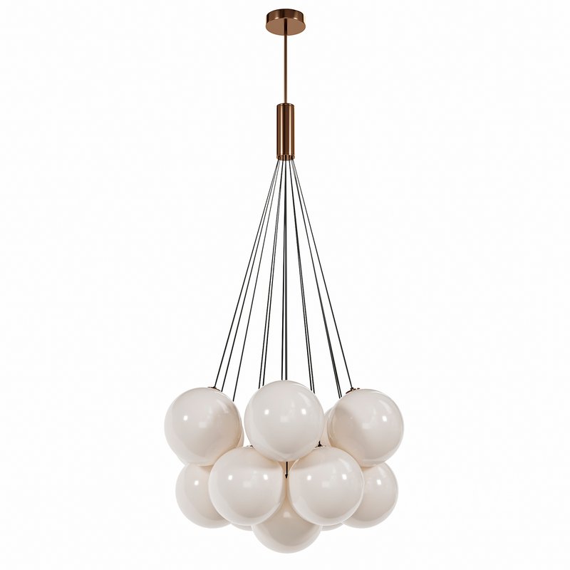 Cloud Style Opal Glass Cluster - Image 2