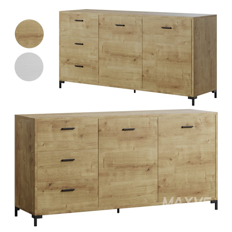 Cleveland 1 Wood Cabinet - Image 4