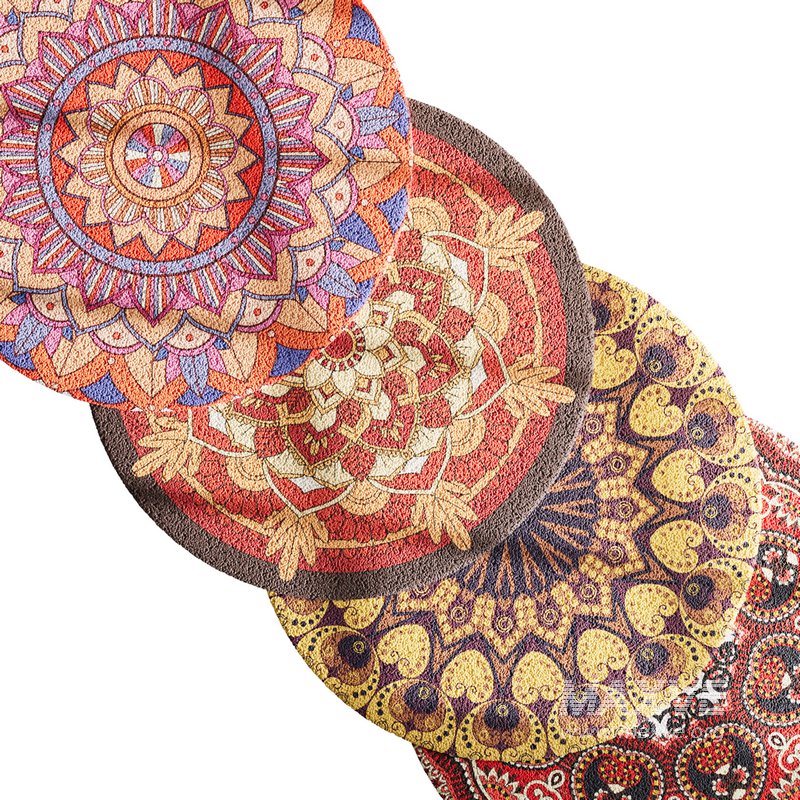 Round carpet 17 - Image 4