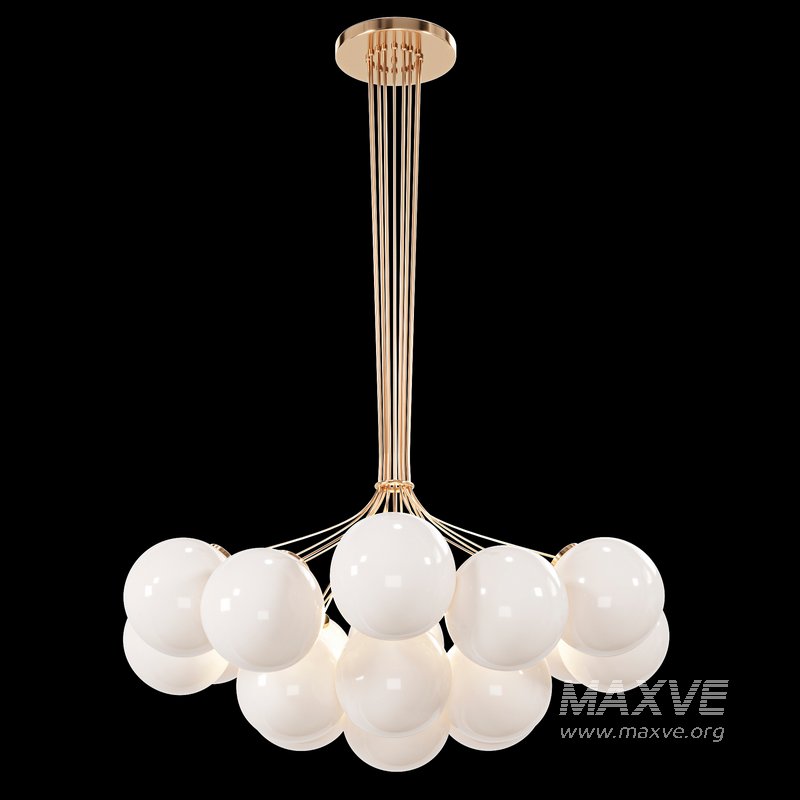 Glass 120 19R Chandelier - Image 2