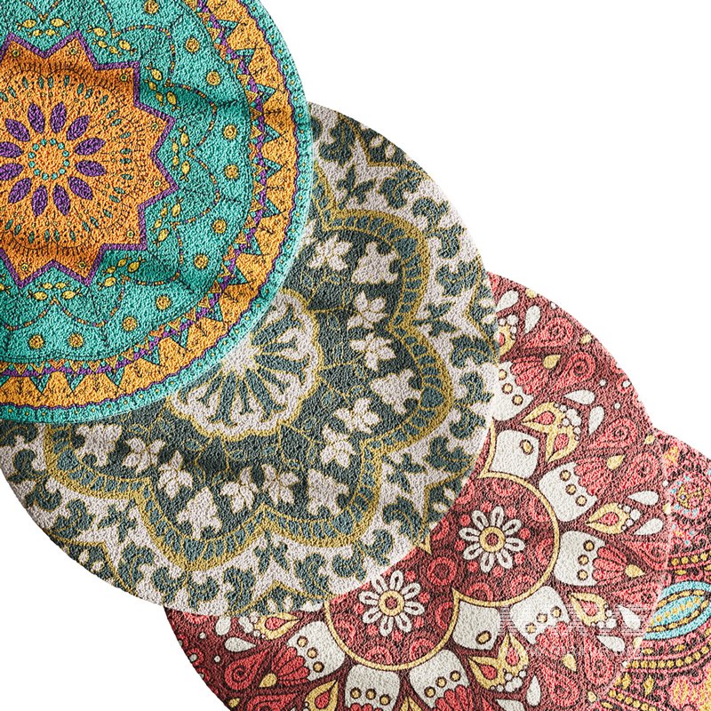 round carpet 22 - Image 5