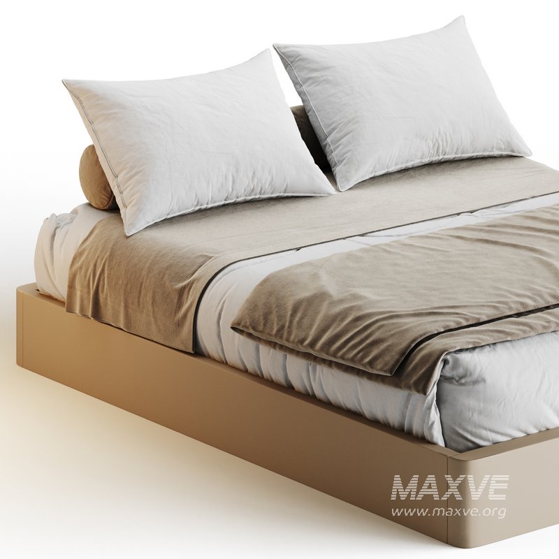 Grey Platform Bed - Image 3