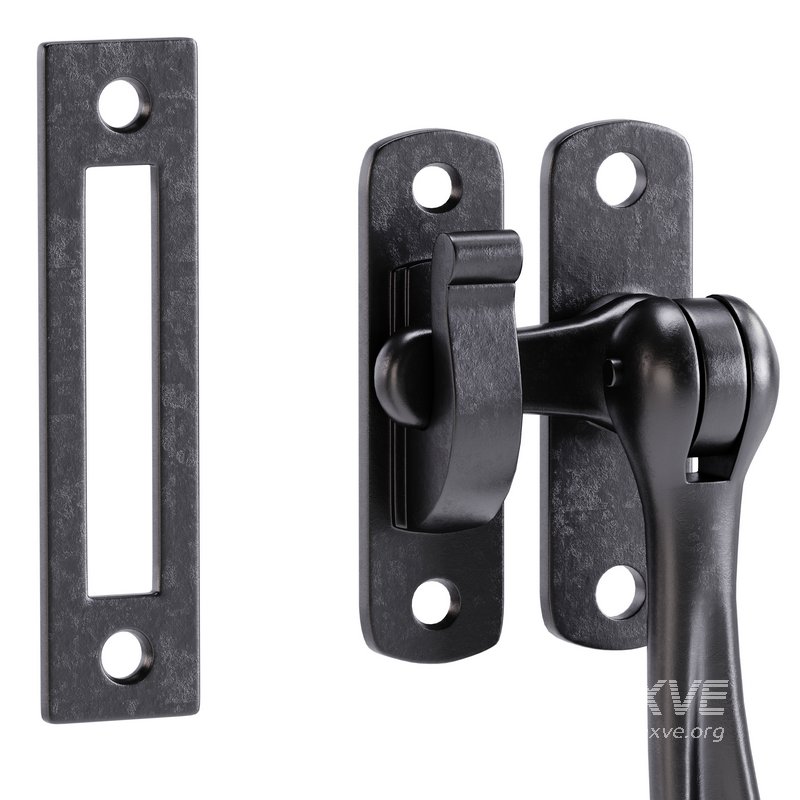 Black Window Sash Door Lock - Image 4