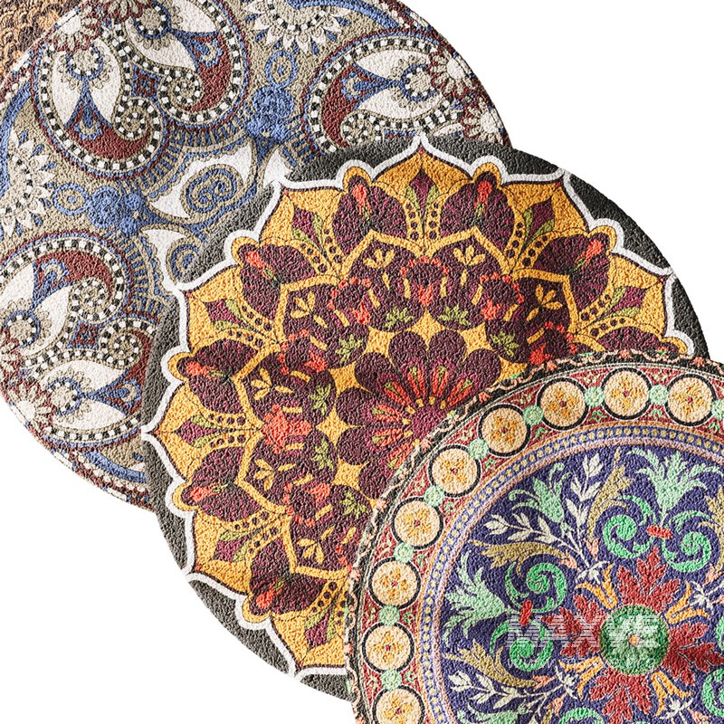 round carpet 4 - Image 4