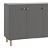 Hanna s Cabinet 2 Grey - Thumbnail 3