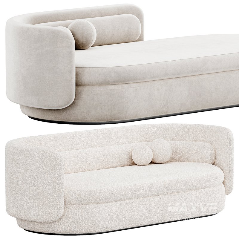 Group Chaise Lounge by Philippe Malouin fo rSCP - Image 3