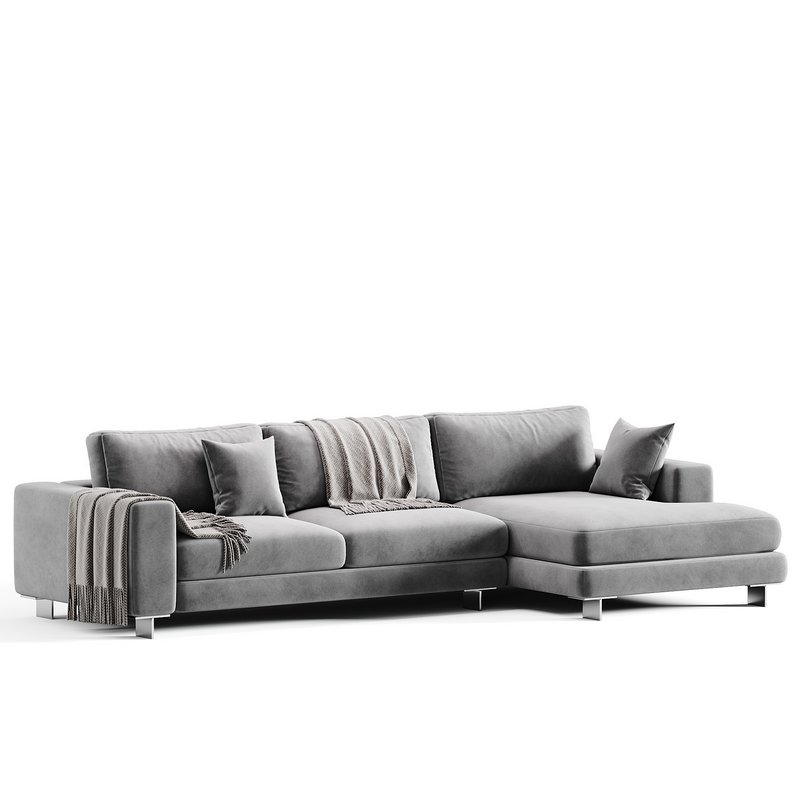 T TIME Sofa with chaise longue By Twils - Image 4