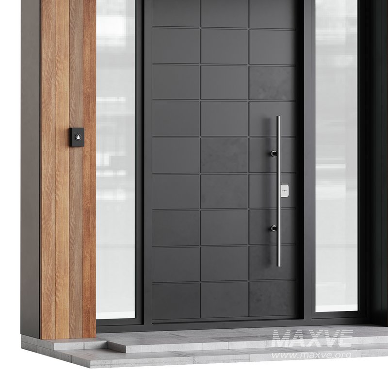 Modern entrance door 02 - Image 2