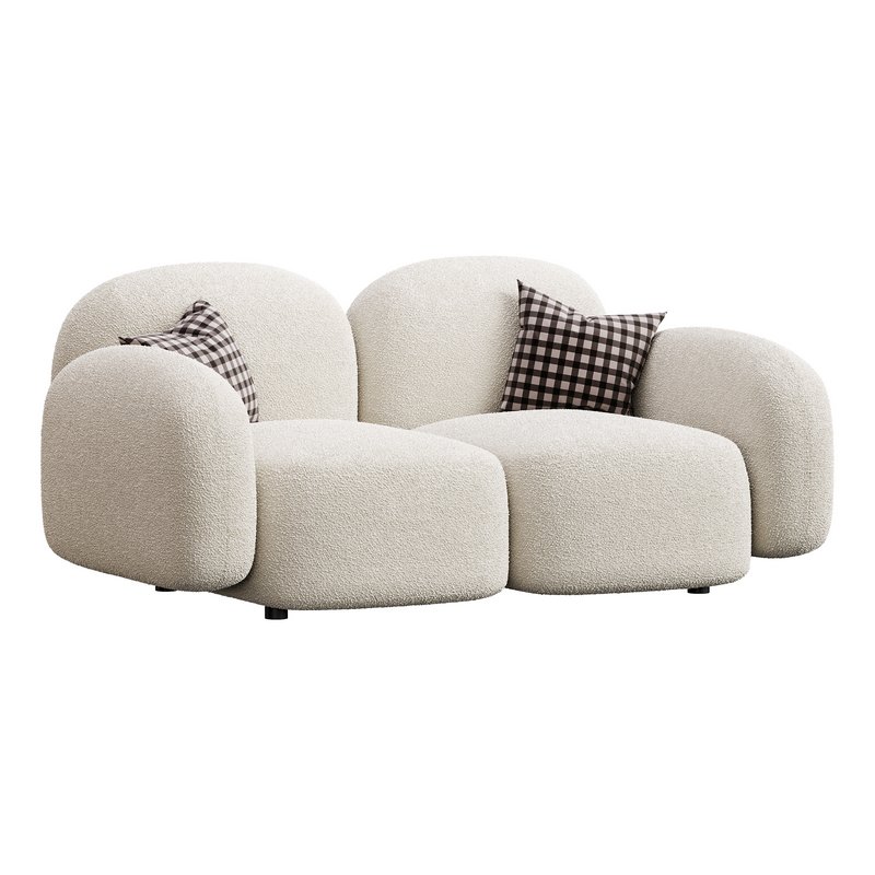 Modern Loveseat sofa - Image 5