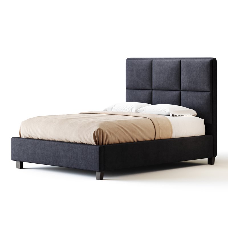 Flair 3-Piece Full Bed – Grey - Image 2
