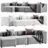 Cosima 3 seat Chaise Longue Sofa By Bolia - Thumbnail 1