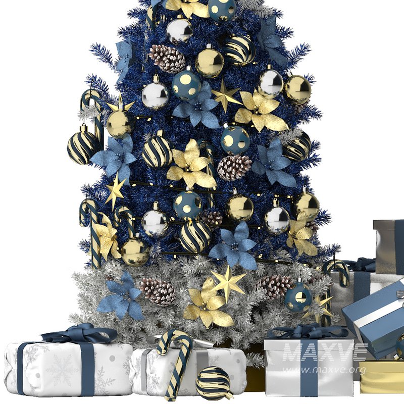 blue christmas tree - Image 3