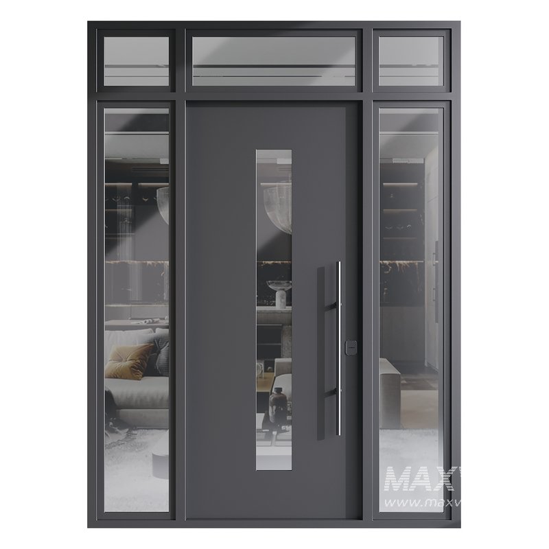Modern entrance door 05 - Image 2
