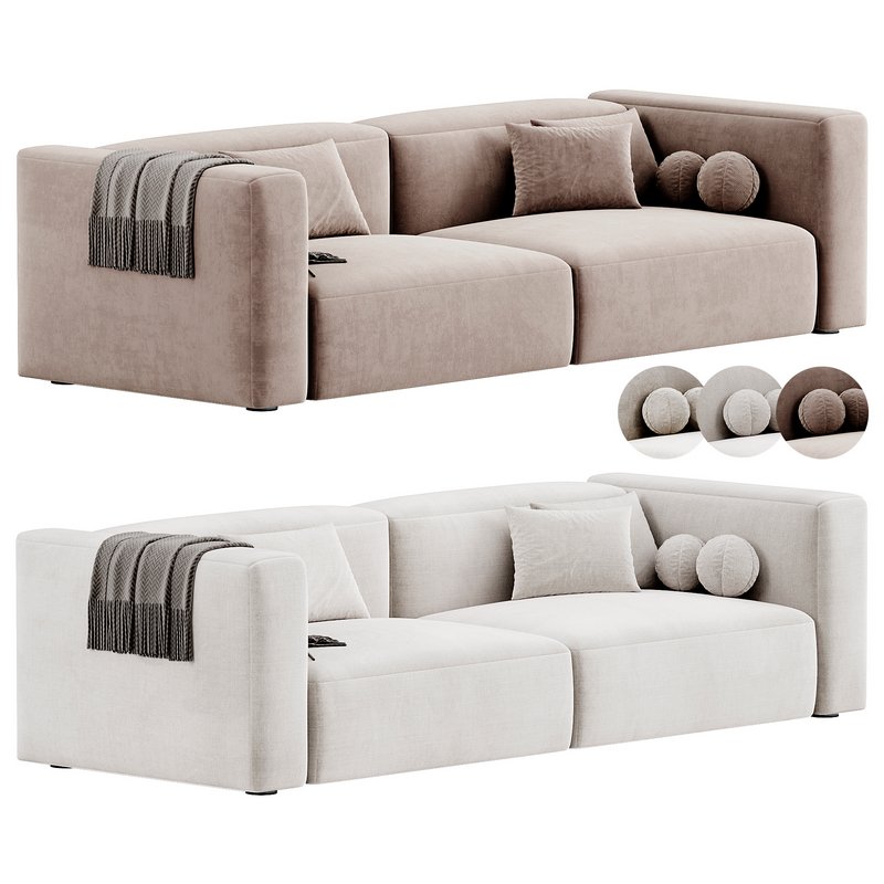 Bryan Two Seater Sofa By Weilai Concept - Image 2