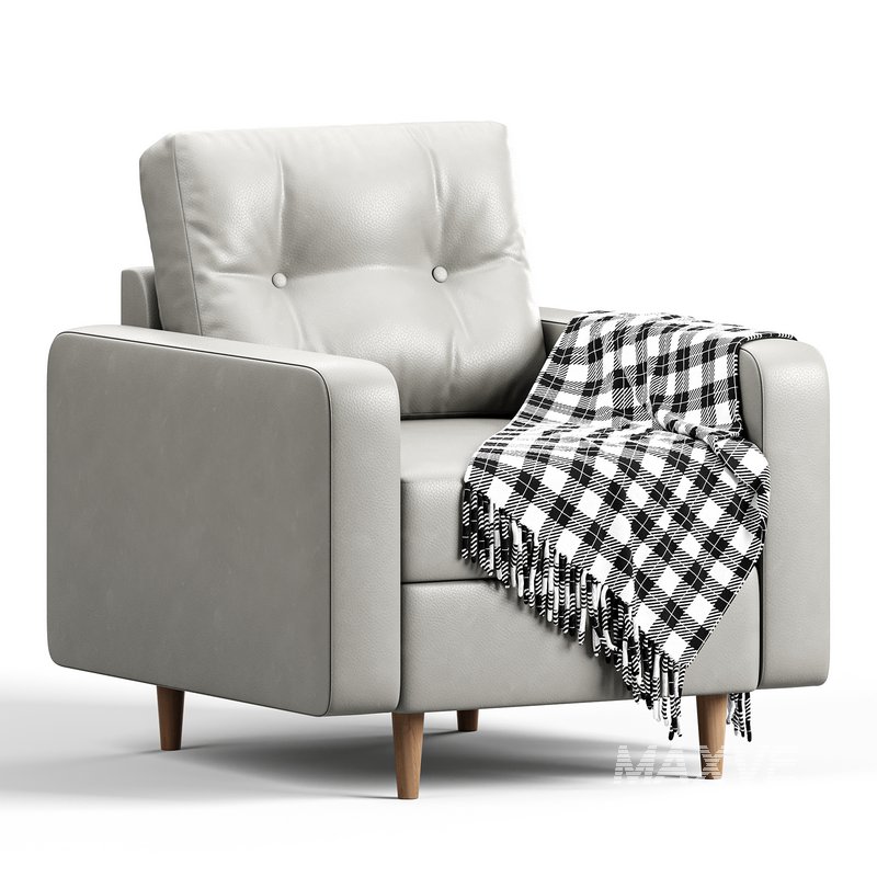 Deans armchair leather - Image 2