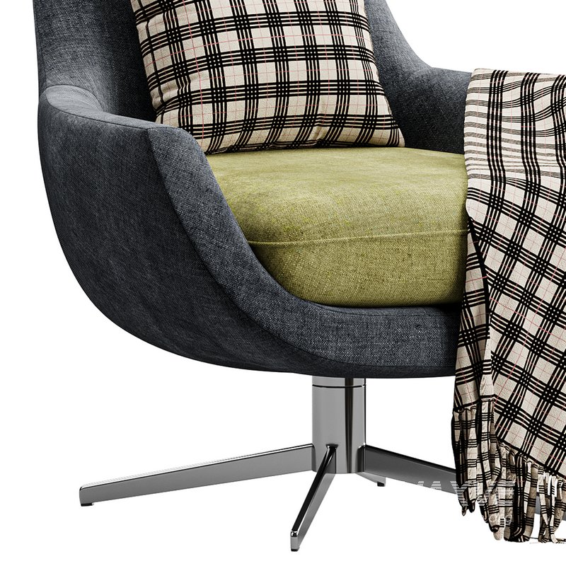 BRUNE lounge arimchair - Image 3