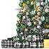 christmas tree with green ornaments - Thumbnail 3
