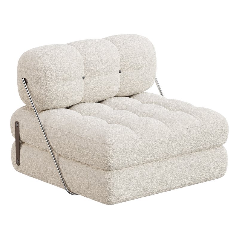 TALIA BOUCLE LOUNGE CHAIR - Image 2