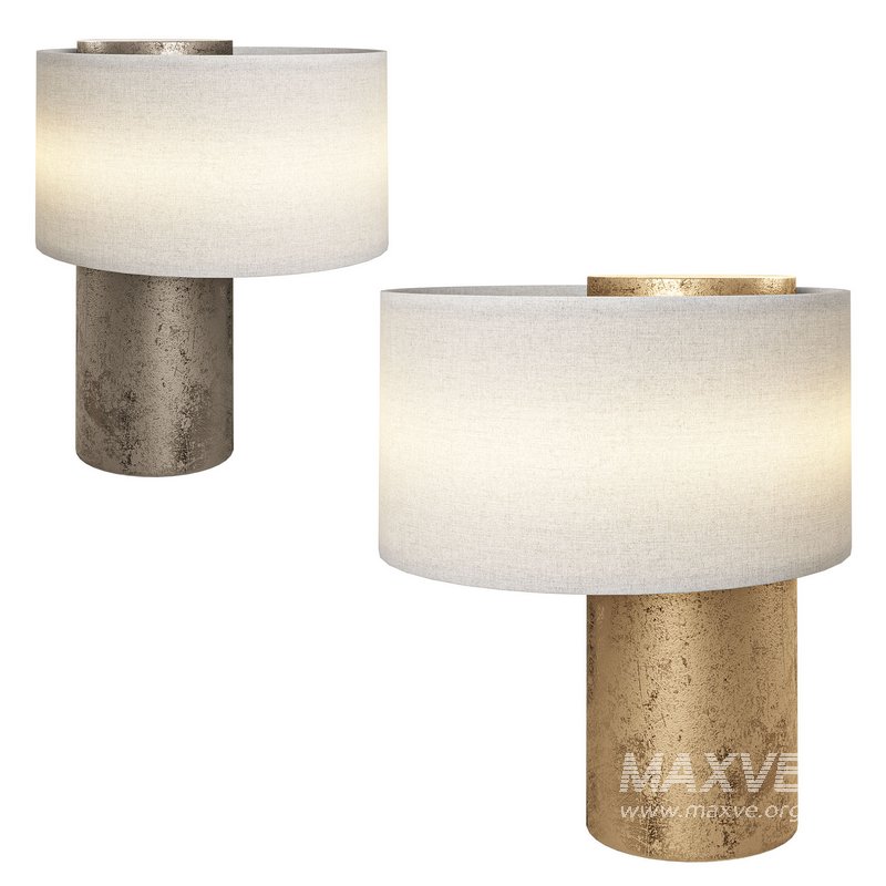 Bobo Table Lamp Gold Leaf - Image 1