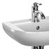 Nova Wall Mount Vessel Bathroom Sink Round Heavy Duty Ceramic - Thumbnail 4