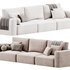 Lionel Three Seater Sofa By Weilai Concept - Thumbnail 3