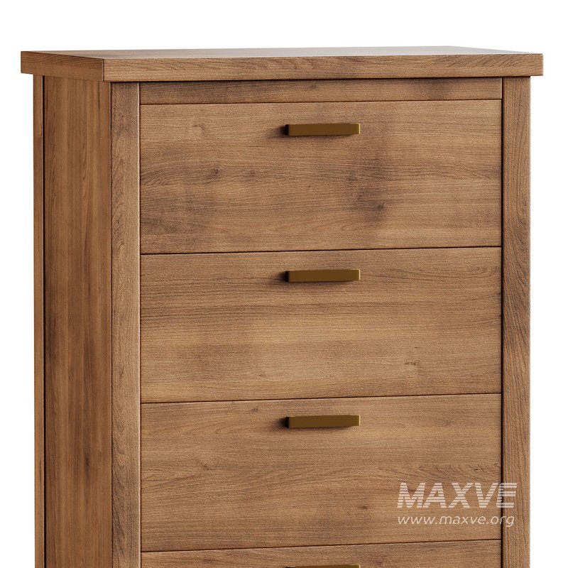 Reed 4-Drawer Dresser - Image 3