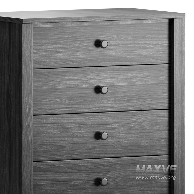 Calistoga 5 Drawer Tallboy Dresser - Image 6