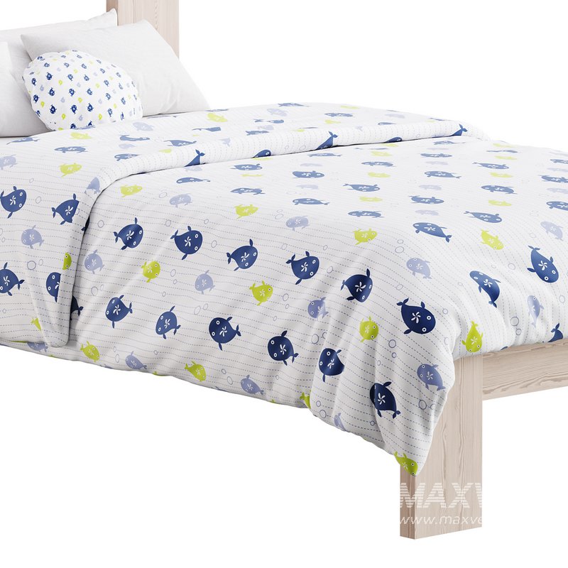 DHP Jaymee Kids Wood Platform Bed Frame - Image 6