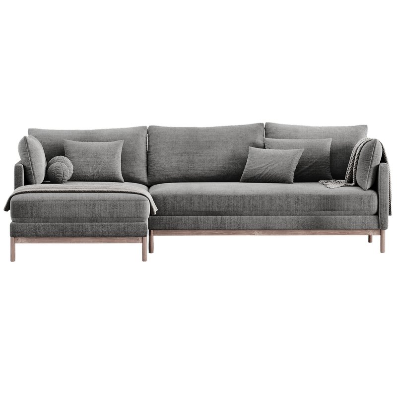 Hargrove Corner Sofa By West Elm - Image 5