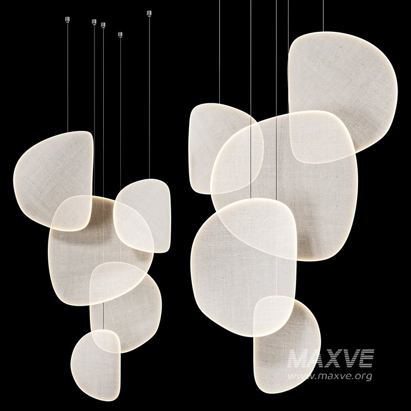 IIII 09 LED fabric pendant lamp - Image 1