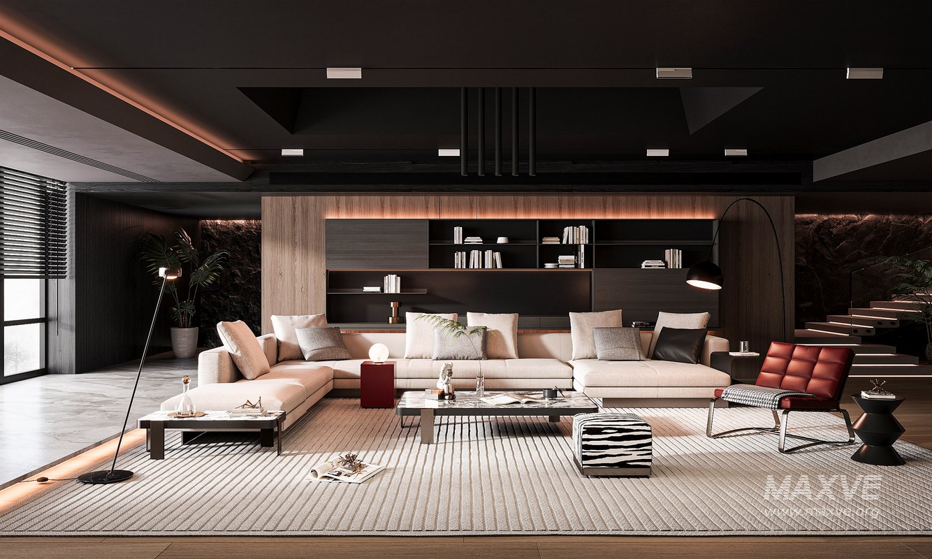 Modern living room - Image 1