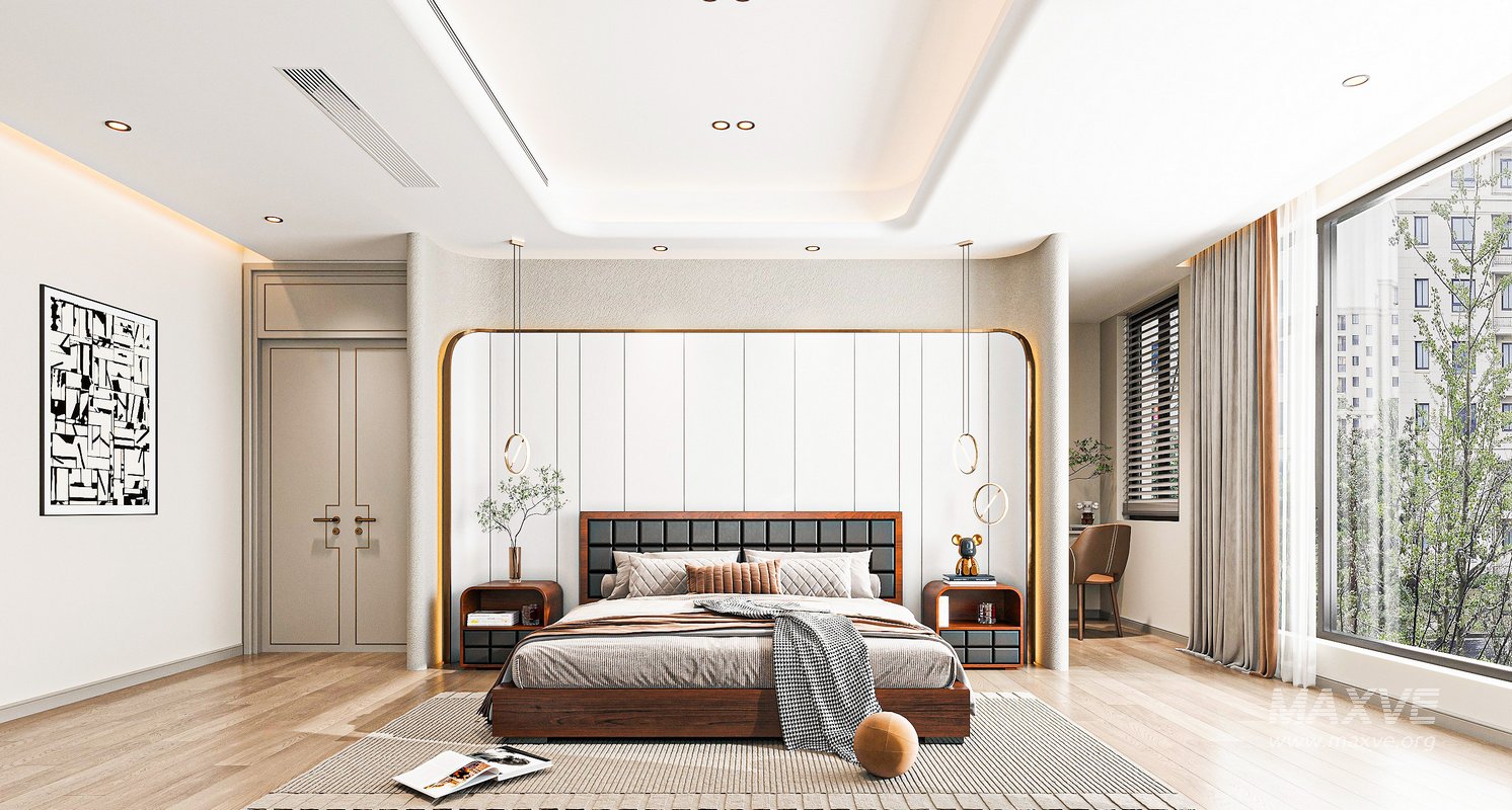 Modern bedroom - Image 2