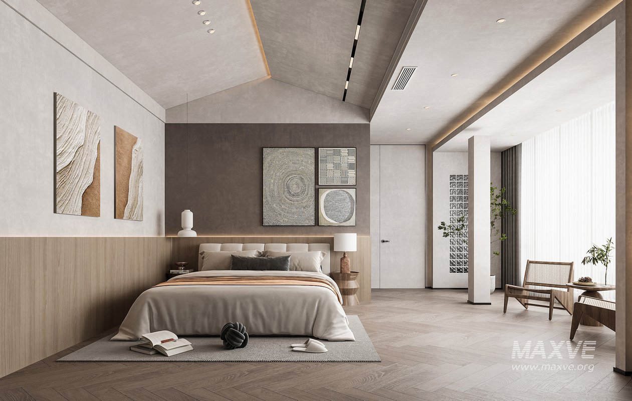 Modern bedroom - Image 1