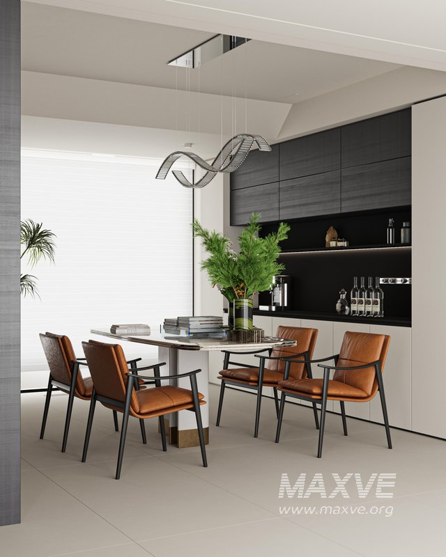 Modern dining room - Image 1