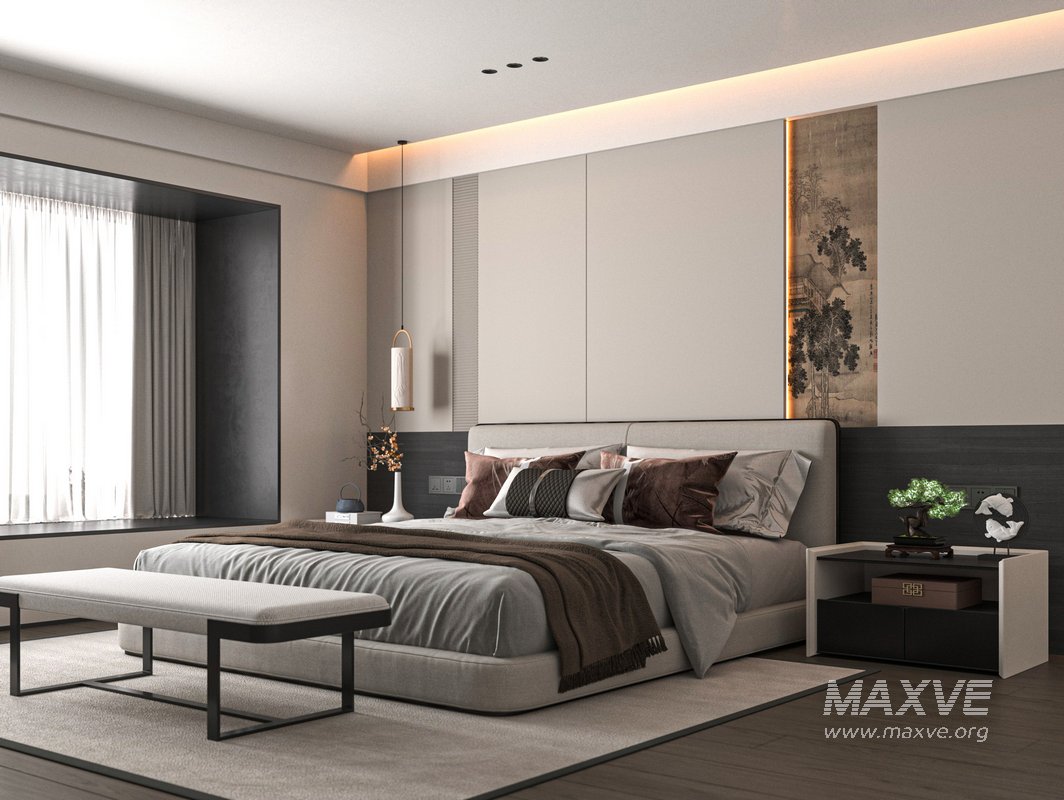 Modern bedroom - Image 1