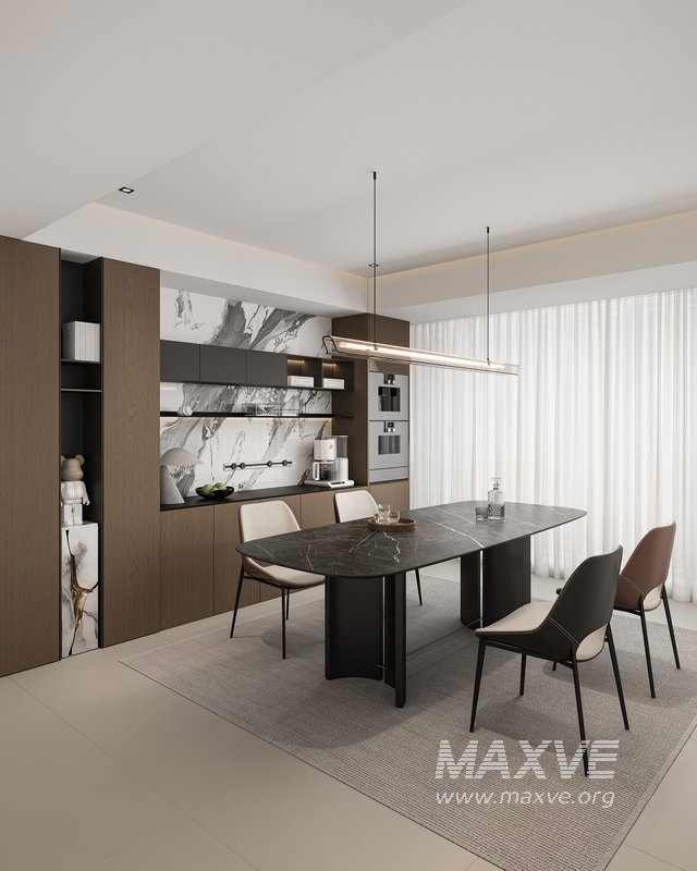 Modern dining room - Image 1