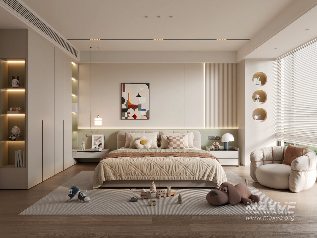 Modern bedroom - Image 1