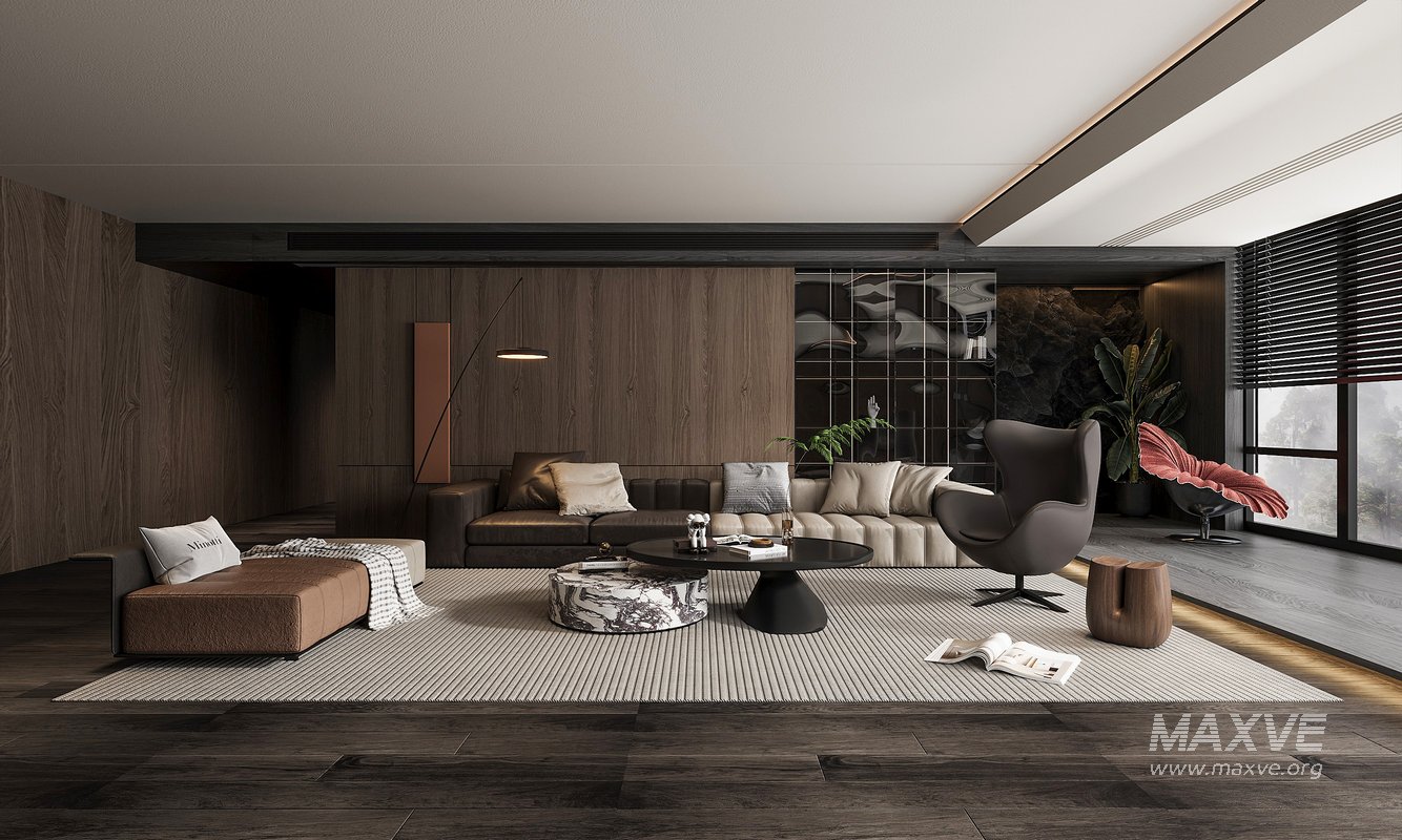 Modern living room - Image 1