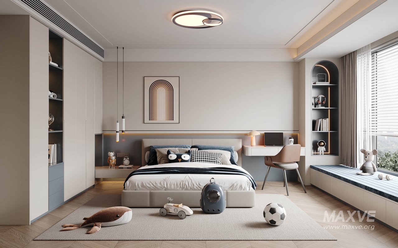 Modern bedroom - Image 1