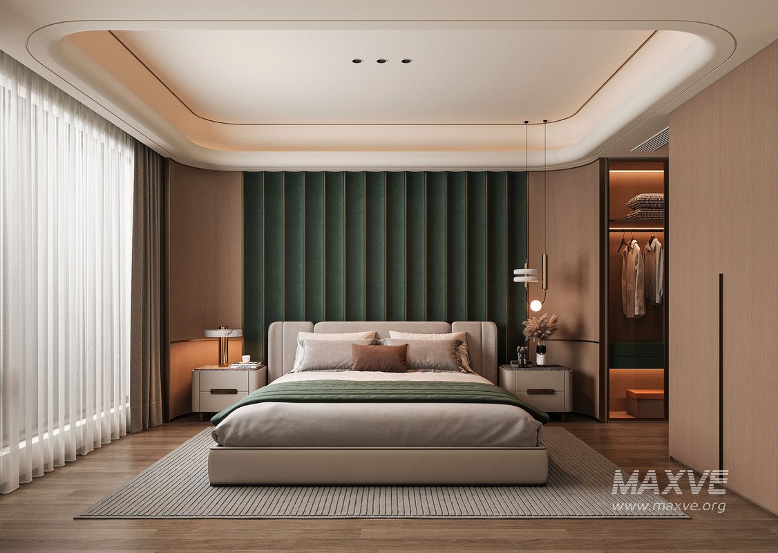 Modern bedroom - Image 1