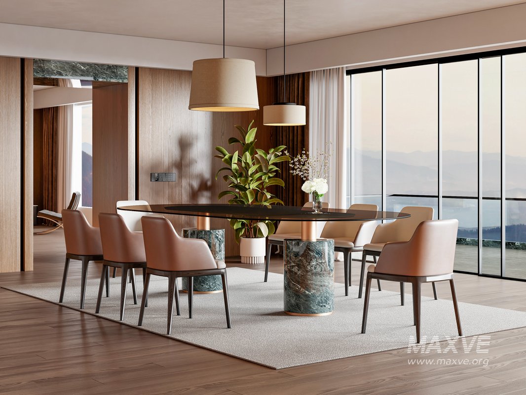 Modern dining room - Image 1