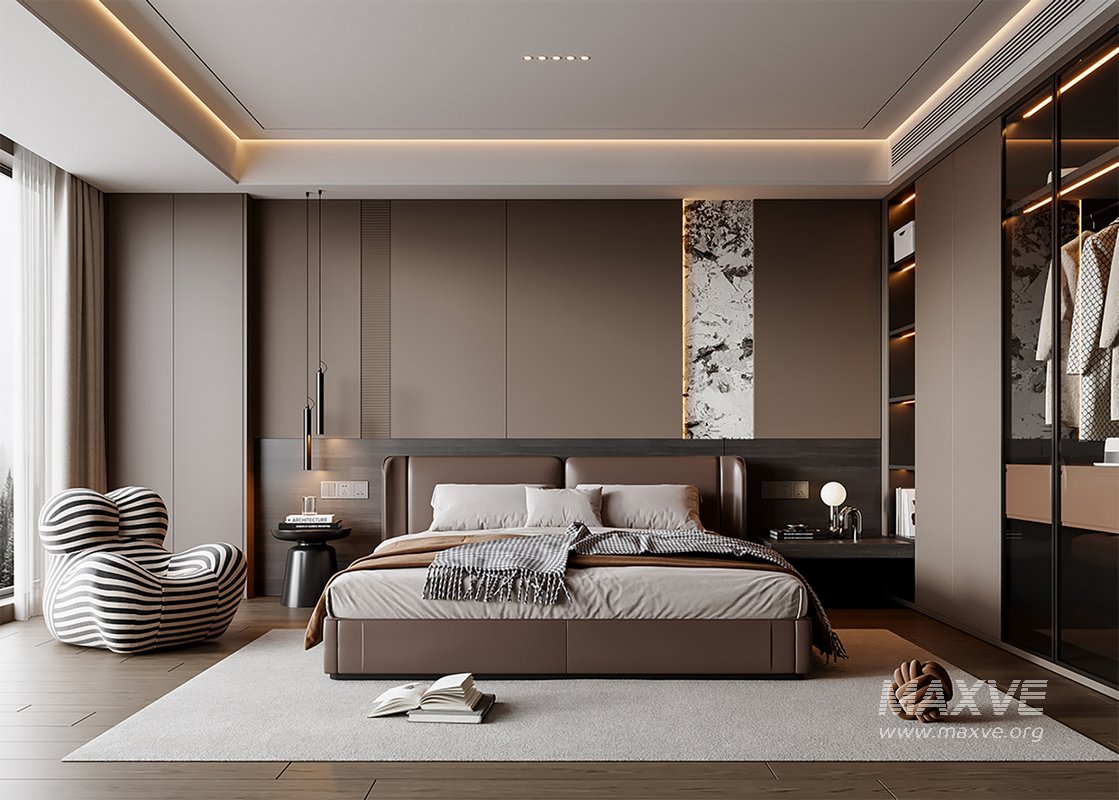 Modern bedroom - Image 1