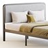 Allewie Queen Size Metal Platform Bed - Thumbnail 3