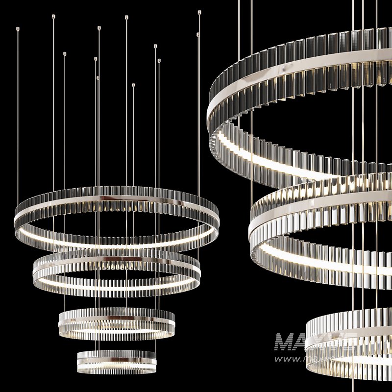 Baroncelli Saturno Chandelier - Image 3